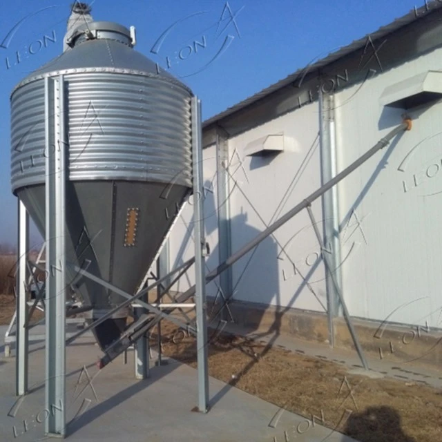High Quality Galvanized Feed Silo For Chicken Raising suppliers High Quality Galvanized Feed Silo For Chicken Raising suppliers
